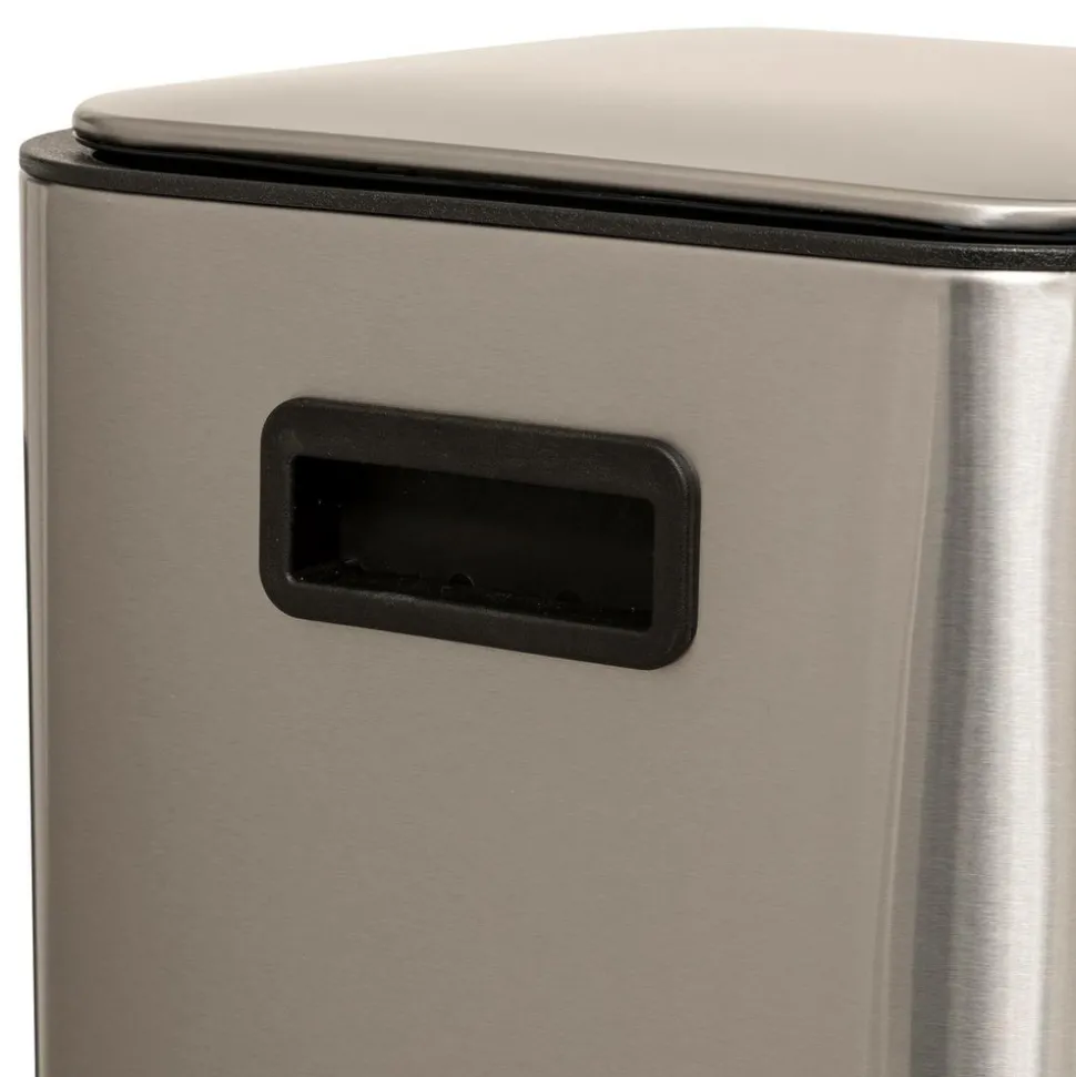 5 FIVE SIMPLY SMART - 5five - poubelle "delta" en inox 30l