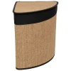5 FIVE SIMPLY SMART - 5five - panier à linge d angle en bambou 48l