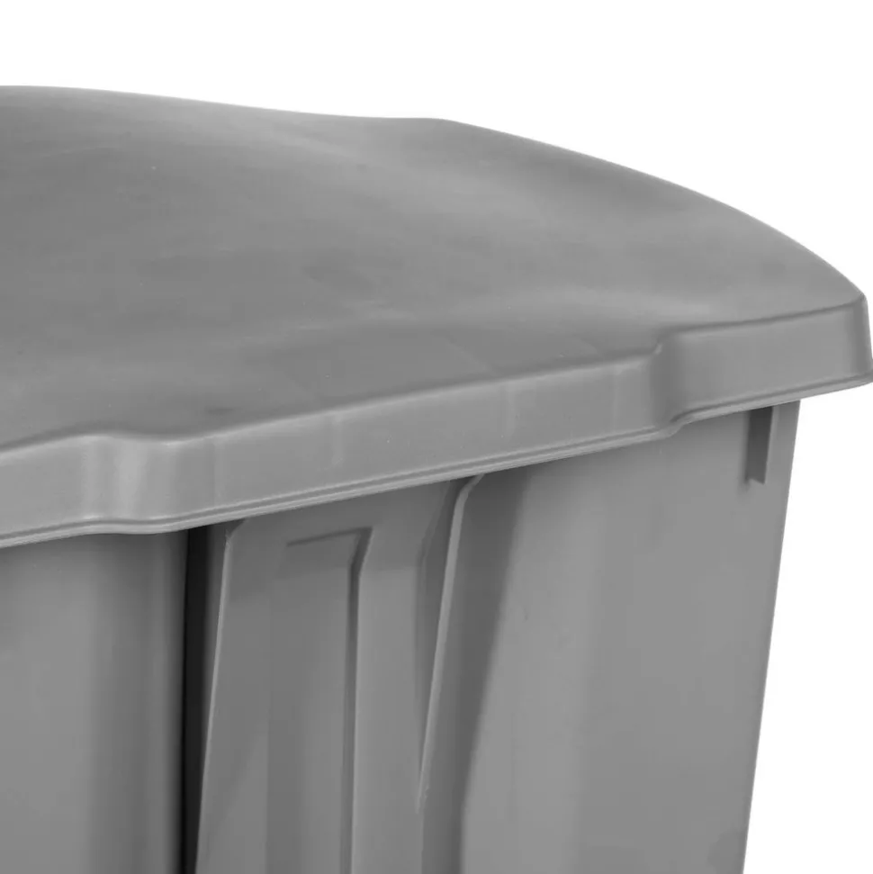 5 FIVE SIMPLY SMART - 5five - poubelle à pédale plastique 42l gris