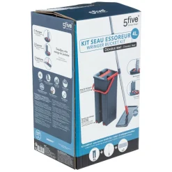 5 FIVE SIMPLY SMART - 5five - seau essoreur avec balai 4l