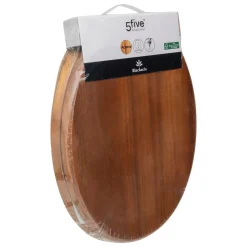 5 FIVE SIMPLY SMART - 5five - abattant wc "blackacia" en acacia