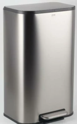 5 FIVE SIMPLY SMART - 5five - poubelle en inox finition mat 30l