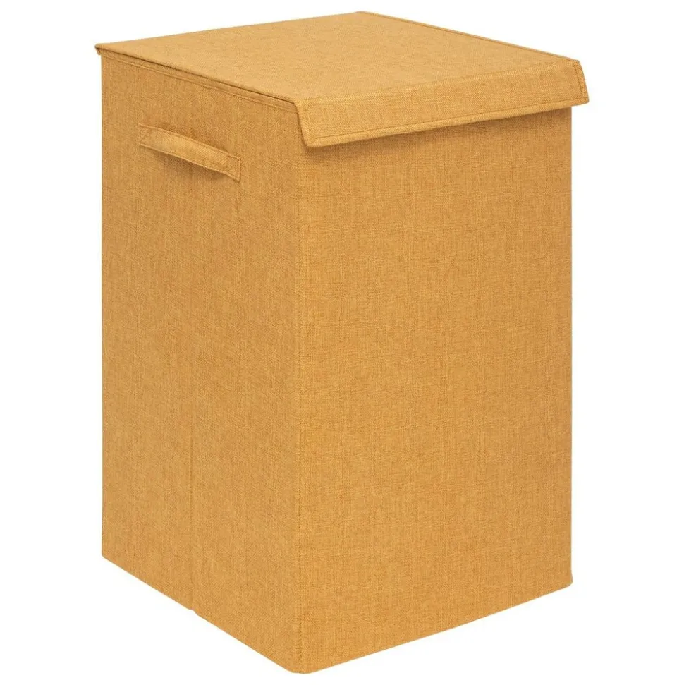 5 FIVE SIMPLY SMART - 5five - panier à ligne "colorama" jaune moutarde 74l