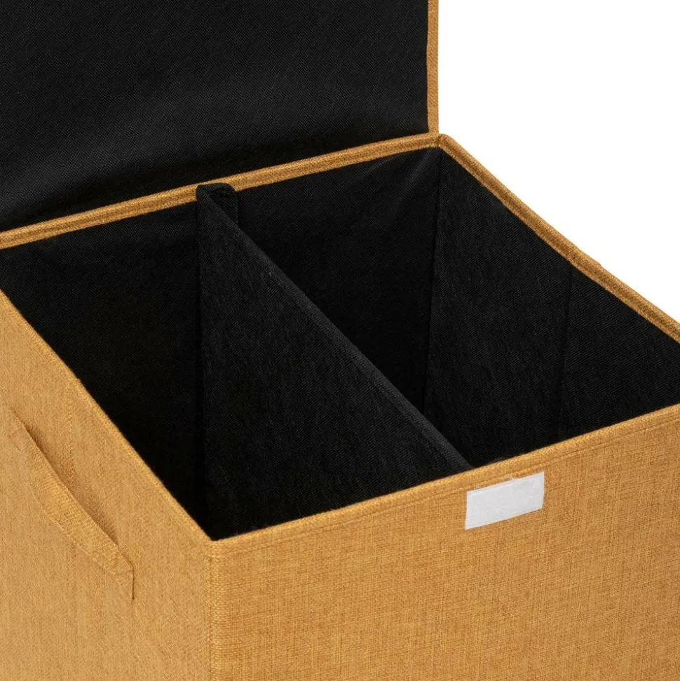 5 FIVE SIMPLY SMART - 5five - panier à ligne "colorama" jaune moutarde 74l