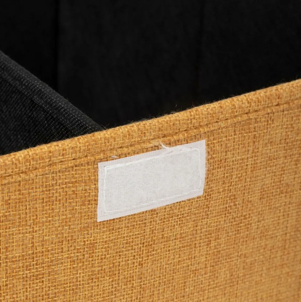 5 FIVE SIMPLY SMART - 5five - panier à ligne "colorama" jaune moutarde 74l