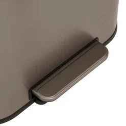 5 FIVE SIMPLY SMART - 5five - poubelle en inox finition mat 50l