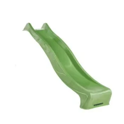 1.- MASGAMES OUTDOOR GAMES - Rampe toboggan masgames l (hauteur 120 cm) chaux verte