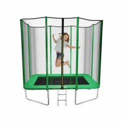 1.- MASGAMES OUTDOOR GAMES - Trampoline rectangulaire deluxe m masgames
