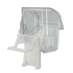 Accessoires pour cages à oiseaux ferplast mangeoire fpi 4503 plastique canaris