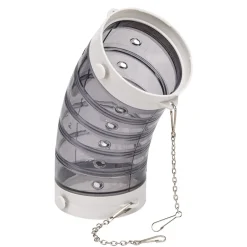 Accessoires rongeurs ferplast fpi 4844 tunnel courbe plastique cage modulable