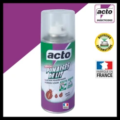 ACTO - Acto punaises de lit aérosol auto-diffusant- 125ml
