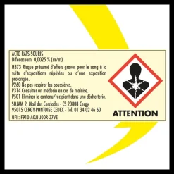 ACTO - Acto rats - souris blocs appâts - 8 x 30 grs - le meilleur choix pour une dérati