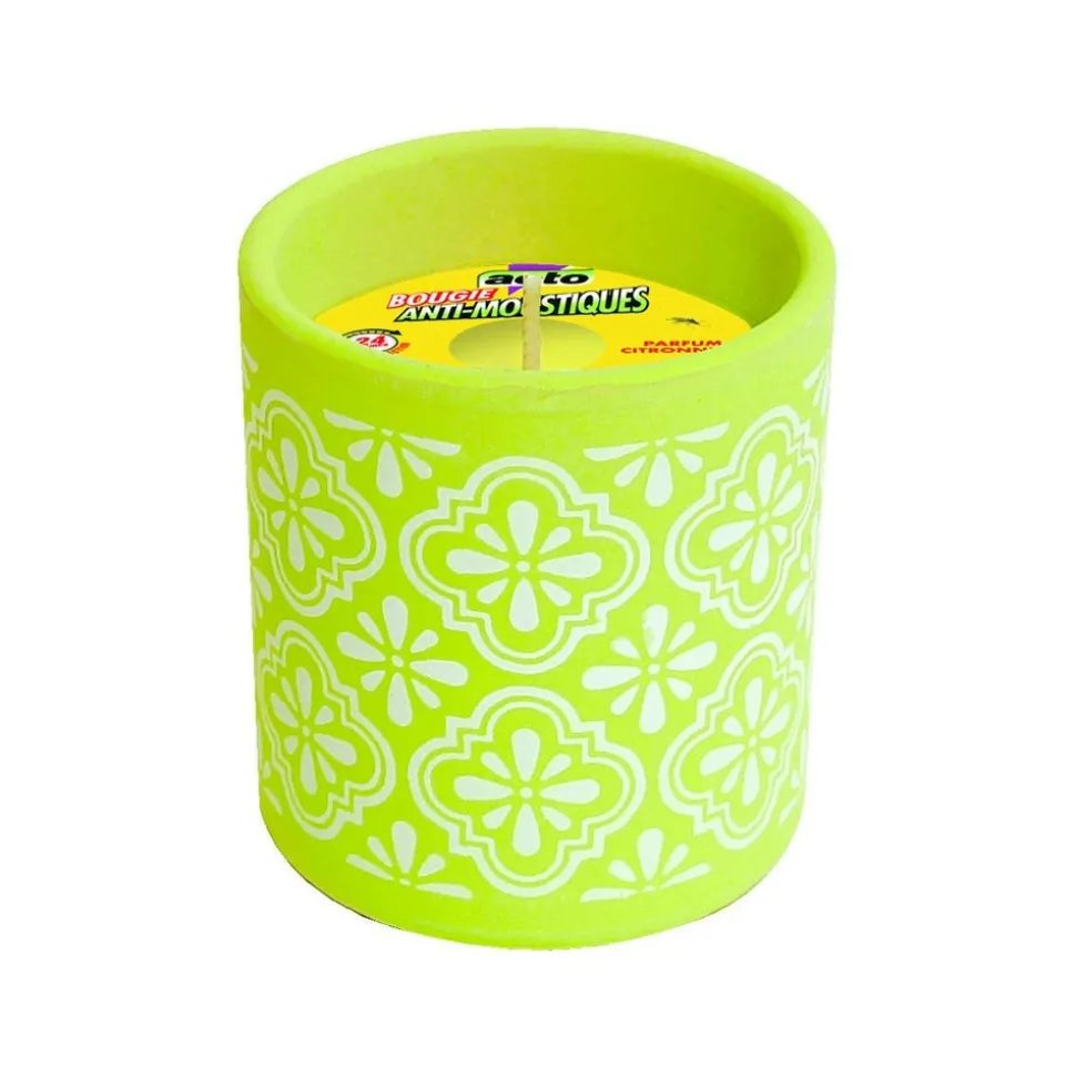 ACTO - Bougie à la citronnelle et géraniol: l'innovation anti-moustiques pour l'été