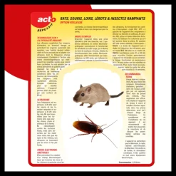 ACTO - Retro répulsif 2 en1 - ondes électromagnétiques