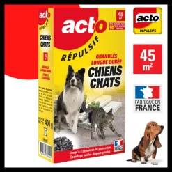 ACTO - Répulsif chien chat 400gr acto rech4 - acto
