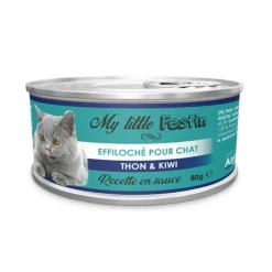 AGECOM - My little festin - pâtée chat fruit thon / kiwi 80 g