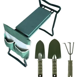 AIDAPT - Tabouret de jardin avec outils