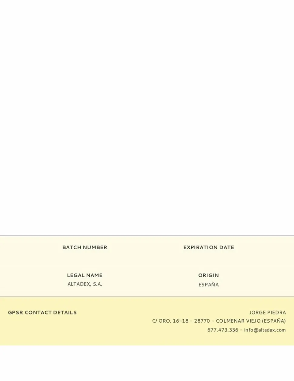 ALTADEX - Couvercle de protection. Housse table et chaise 130x79x71cm 100gr/m²