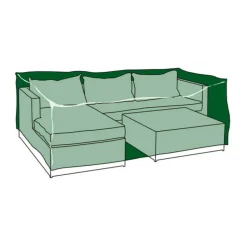 ALTADEX - Étui de protection ensemble de meubles vert multicouleur polyéthylène 300 x 200 x 80 cm