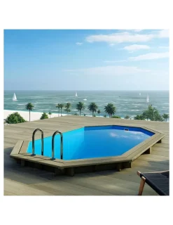 ALTANKA - Piscine en bois nemo 4,3x3 - h.1,31 m fixations à visser - bas7303ospl+sza - altanka