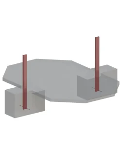 ALTANKA - Piscine en bois nemo 5,79x3,49 - h.1,45 m fixations à sceller - bas7304ospi+sza - altanka