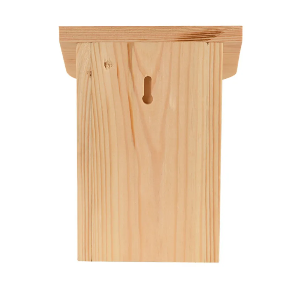 ANIMALLPARADISE - Maison à abeilles, avec toit coloré avec silhouette abeilles.