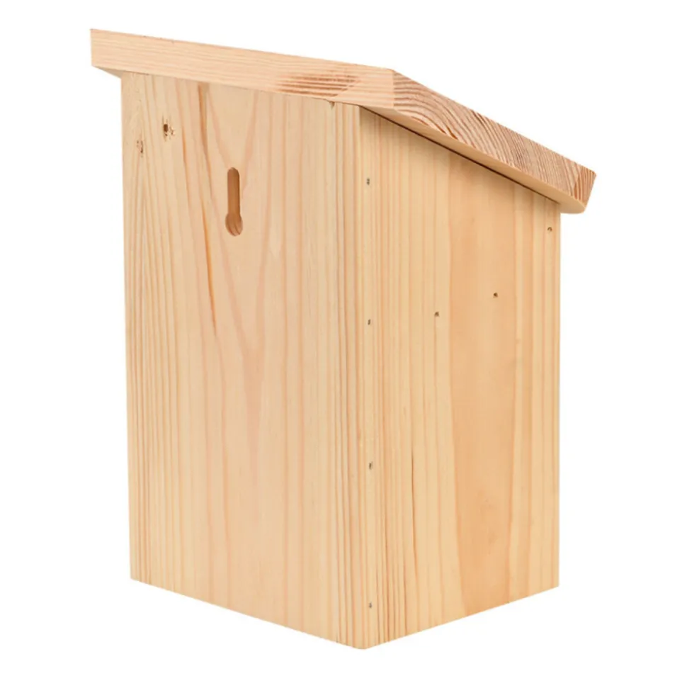 ANIMALLPARADISE - Maison à abeilles, avec toit coloré avec silhouette abeilles.