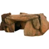ANIMALLPARADISE - Plateau de roche avec souche 25 cm, aquarium