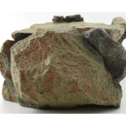 ANIMALLPARADISE - Plateau de roche avec souche 25 cm, aquarium