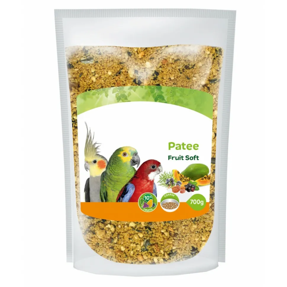 ANIMALLPARADISE - Pâtée soft aux fruits 700 g aliment complémentaire pour oiseaux