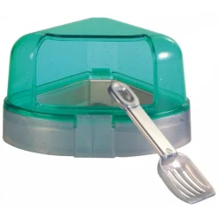 ANIMALLPARADISE - Toilette d'angle avec toit 14 x 8 x 11 cm. Petit rongeur