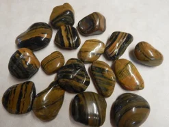 AQUAGART - 20 kg galets polis, gravier brillant, galets de rivière, cailloux, cailloux de jardin, gravier décoratif #