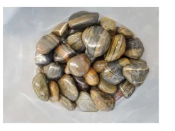 AQUAGART - 20 kg galets polis, gravier brillant, galets de rivière, cailloux, cailloux de jardin, gravier décoratif #