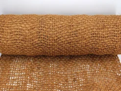 AQUAGART - 200 m filet anti-érosion en fibre de coco 1 m de large, film pour bassin de jardin, toile en fibre de noix de coco 750 g