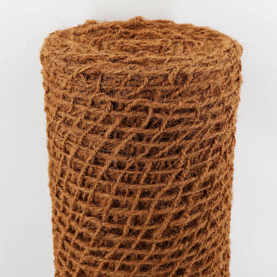 AQUAGART - 100 m filet anti-érosion, 1 m de large, liner pour bassin de jardin, natte en fibre de coco 450 g