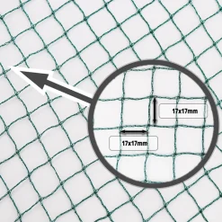 AQUAGART - Filet de bassin 24 m x 12 m filet à feuilles, filet de silo, filet de protection contre les feuilles