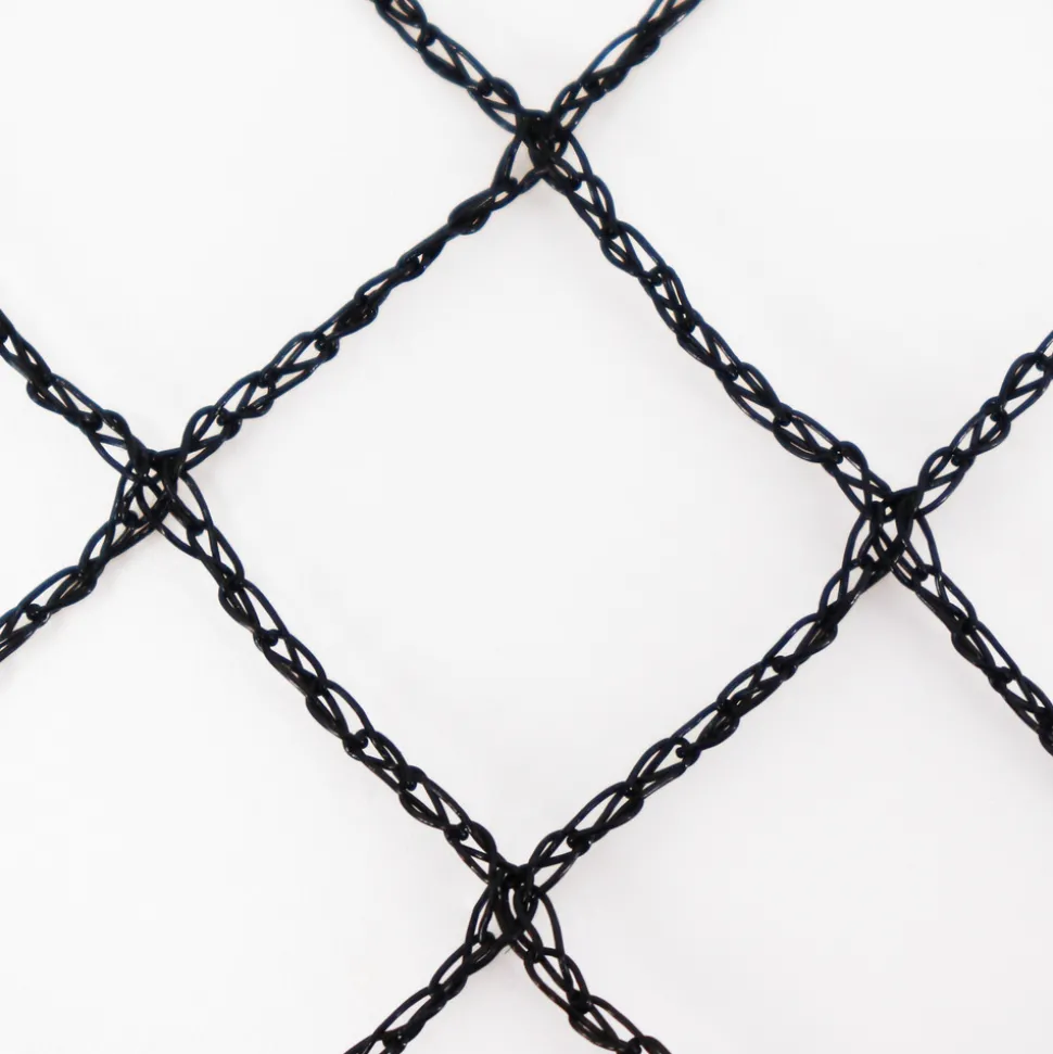 AQUAGART - Filet de bassin 6 m x 16 m, noir, filet d’étang à poisson, filet à feuilles, filet, filet de protection contre les oiseaux, robuste