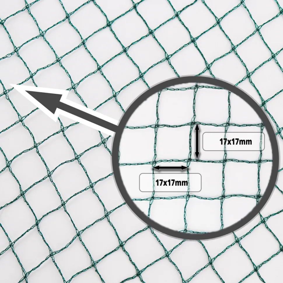 AQUAGART - Filet de bassin 3 m x 12 m, filet à feuilles, filet de silo, filet de protection contre les feuilles