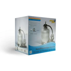 Aqualux groupe de filtration pour piscine hors-sol 20 à 40 m3 - débit 6m3/h - 2260024