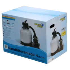 Aqualux groupe de filtration pour piscine hors-sol 10 à 20 m3 - débit 4m3/h - 2260006