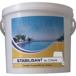AQUAPURE - Nmp stabilisant du chlore 4.5kg - chlorestab