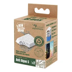 AQUATLANTIS - Masse de filtration pour aquarium B-Box anti algues, taille S - x2