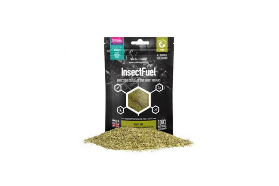 ARCADIA - Aliment pour grillons destinés à l'alimentation des reptiles - earthpro insect fuel 250g