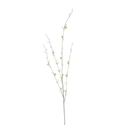 ARCHE DIFFUSION - Fleur artificielle tige feuillage saule blanc H.100cm