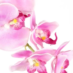 ARCHE DIFFUSION - Fleur artificielle tige d'orchidée phalaenopsis lavande H.82cm