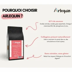 ARLEQUIN IRRESISTIBLE - Arlequin irrésistible petite race saumon d'ecosse sans céréales 2 kg