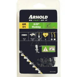 ARNOLD - Chaîne de tronçonneuse 3/8", 1,3 mm - 52 maillons d’entraîneurs