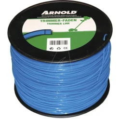 ARNOLD - Fil de coupe-bordure carré en nylon 3,0 mm × 138 m