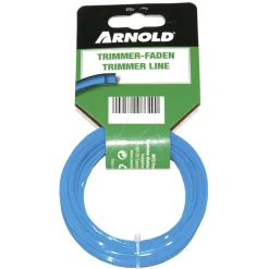ARNOLD - Fil de coupe-bordure carré en nylon 1,3 mm × 15 m
