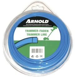 ARNOLD - Fil de coupe-bordure carré en nylon 2,4 mm × 36 m